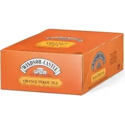 Windsor-Castle Orange Pekoe Tea - 100 Teebeutel - Tees - Hochwertiger schwarzer Tee aus Ceylon mit feinem, kräftigem Aroma, ideal für den täglichen Genuss, auch mit Milch.