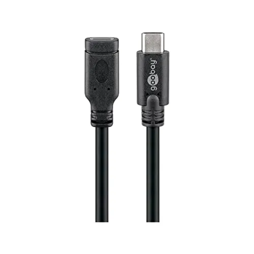 goobay Verlängerungskabel USB 3.2 Gen 1 Verlängerungskabel, USB-C Stecker > USB-C Buchse