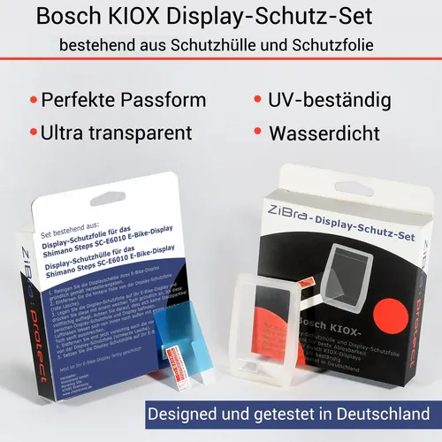 Bosch Kiox Display Schutzhülle Set