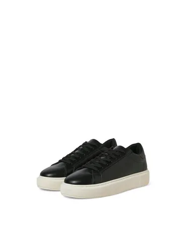 Jack & Jones Aspire Cupsole Sportschuhe Schwarz EU 44 - Stylische Sneaker für Herren, die sich perfekt für jede Gelegenheit kombinieren lassen. Strapazierfähiges Polyurethan und eine komfortable Gummilaufsohle sorgen für hohen Tragekomfort und eine moderne Optik.