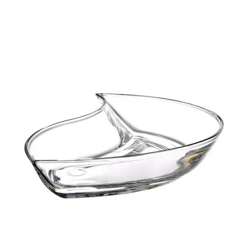 Stück Schalen Servierschalen Kabarett Buffet Brunch Glas Kristallklar 28cm 2