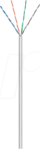 GOOBAY 95410 - Cat.5e Verlegekabel, 305 m - Verlegekabel für SOHO Anwendungen, ungeschirmtes Twisted-Pair LAN Kabel mit einer max. Übertragungslänge von 70 m und einer Bandbreite von 100 MHz. Ideal für Heim- und Büroinstallationen.