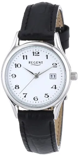 Regent Damen Analog Quarz Uhr 12110913 von Regent