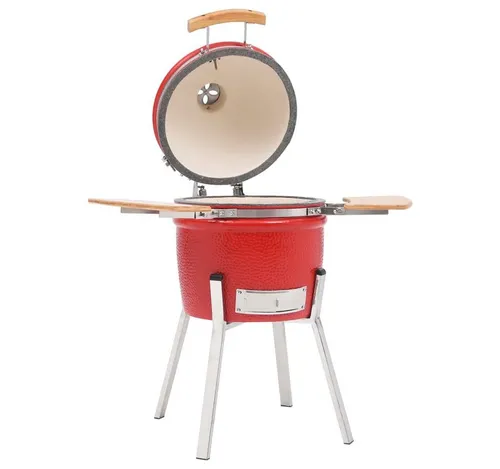 vidaXL Kamado-Grill und Smoker Keramik 81 cm