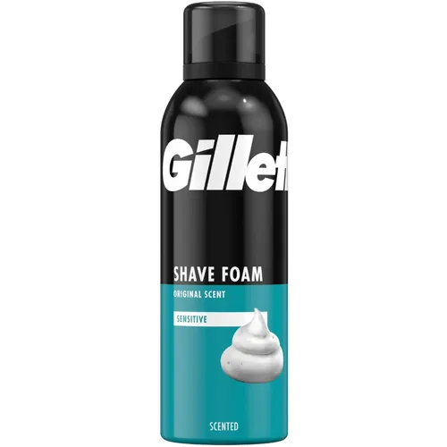 Gillette Sensitive Skin Rasierschaum, empfindliche Haut, 200ml, parabenfrei
