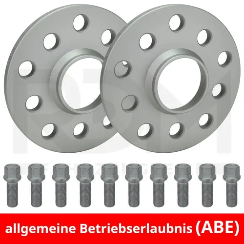 Spurverbreiterung 20mm 2x10mm passend für VW Golf Tiguan Distanzscheiben 5x112