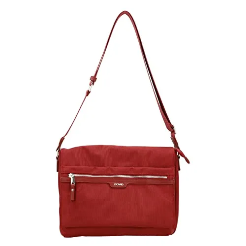 Picard Damen Schultertasche ADVENTURE – Robuste Nylon-Tasche mit Magnetverschluss - Vielseitige Schultertasche aus strapazierfähigem Nylon, ideal für den Alltag. Praktischer Magnetverschluss und verstellbarer Umhängeriemen – handgemacht mit Liebe. Maße: 30x9x23cm.