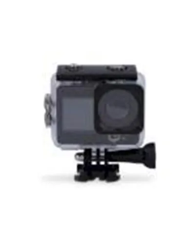 Nedis ACAM71BK Action Camera – Schwarz - Action-Cam mit 4K Videoaufnahme und wasserdichtem Gehäuse, ideal für Abenteuer und Sportaufnahmen.