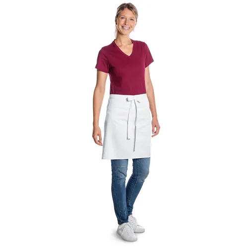 ZOLLNER Kochschürze, 50 x 80 cm, 65% Polyester, 35% Baumwolle