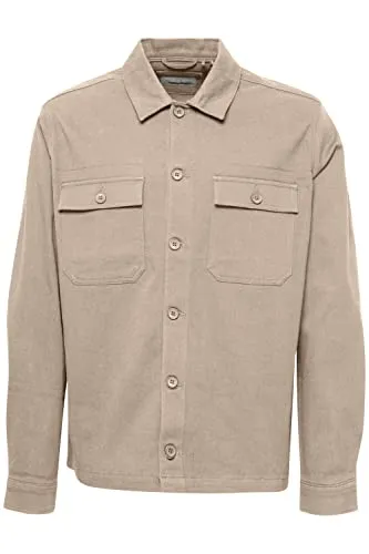 Blend 20715454 Overshirt Herren - Herrenhemden mit hochwertiger Baumwoll-Qualität, ideal für Übergangszeiten und vielseitig kombinierbar, sportlich oder schick.