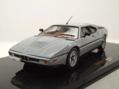 BMW M1 1978 grau Modellauto 1:43 von ixo models