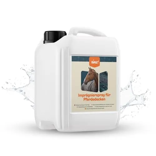 nimo® Imprägnierspray für Pferdedecken – Effektiver Schutz vor Nässe und Schmutz - Schütze Deine Pferdedecken bei jedem Wetter! Das nimo® Imprägnierspray sorgt für wasserabweisenden Schutz und erhält die Atmungsaktivität. Ideal für empfindliche Pferde und einfach anzuwenden.