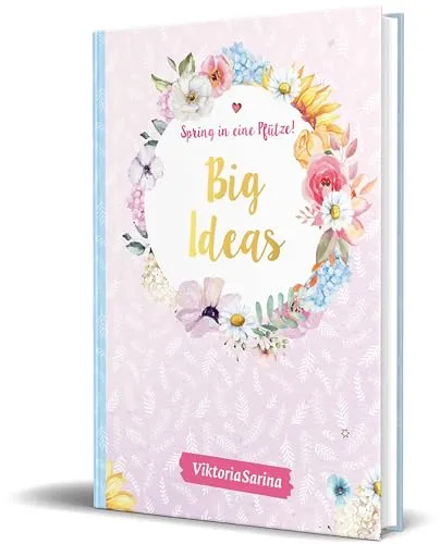 Spring in eine Pfütze! Notizbuch Big Ideas: von Viktoria Sarina