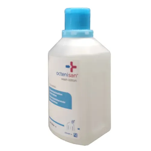 Schülke octenisan 500 ml - dekontaminierende Waschlotion für Körper und Haar, ideal bei MRE MRSA, farbstoff- und parfümfrei