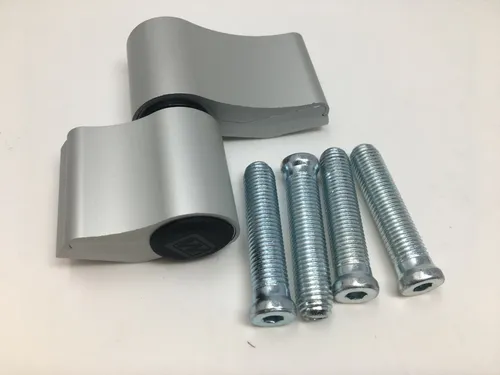 Aluminium Haustürband Alutür weiss - Türband Komplettset - Türbänder & -scharniere, langlebig und korrosionsbeständig für einen sicheren Halt Ihrer Türen