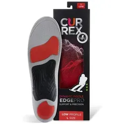 CURREX EdgePro Sohle Low Profile - Einlegesohlen für Ski und Snowboard mit optimaler Temperaturregulierung und dynamischer Mittelfußbrücke für mehr Stabilität und Komfort.