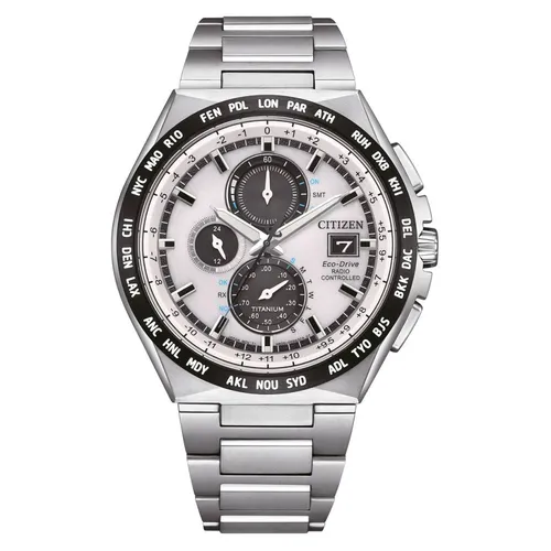 Citizen Eco-Drive Solar Chronograph AT8238-84A - Armbanduhren, hochwertige Herrenuhr mit Solar-Uhrwerk, Saphirglas und 100m Wasserdichtigkeit für zuverlässige Leistung und Stil.