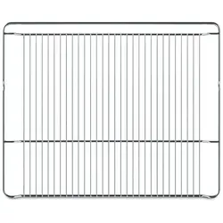 VIOKS Grillrost passend für Bosch Siemens 00574876 - Küchengeräte-Zubehör: Hochwertiger Kombirost aus verchromtem Metall, verschleißfest und ideal für alle Kochaufgaben in Backöfen. Maße: 465x375x20 mm, passend für Bosch, Siemens und weitere Marken.