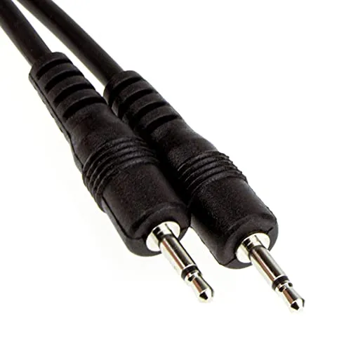 Mono Kabel 2,5 mm Männlich Zum 2,5 mm Mono Klinkenstecker Stecker Audio Anschlusskabel 3 m [3 Meter/3m]
