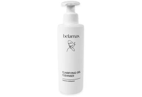 belamax Gesichtsreinigungsgel Clarifying Gel Cleanser, 200ml, Klärendes Waschgel mit MicroSilver, 1-tlg., Made in Germany & tierversuchsfrei gemäß EU-Kosmetikverordnung
