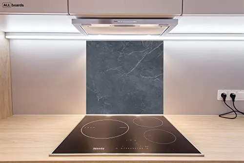 ALLboards Spritzschutz 60x65 cm, ANTHRAZIT in grau von ALLboards