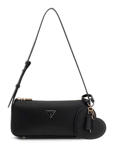 GUESS ISOBEL MINI UMHÄNGETASCHE in schwarz von GUESS
