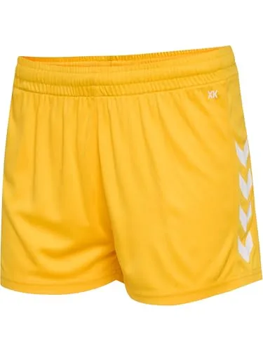 hummel hmlCORE XK Poly Shorts Woman, Sports Yellow, S von hummel