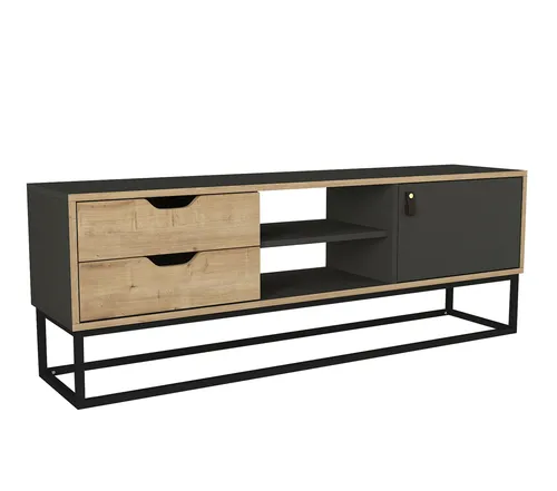 TV Lowboard Anthrazit Safir – Moderner TV Schrank für Ihr Wohnzimmer