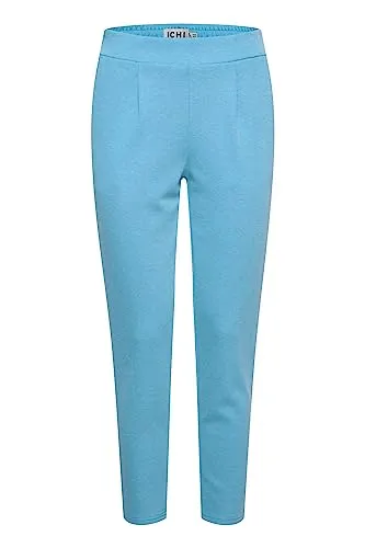 ICHI IHKATE Pique PA Damen Sweathose Sweatpants Relaxhose mit Stretch Enger Schnitt, Größe:L, Farbe:Blithe (174336)