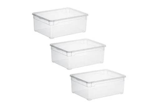 ROTHO Aufbewahrungsbox (Schuhboxenset, 3er-Set) von Rotho