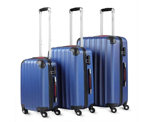 monzana Kofferset Baseline mit 4 Rollen