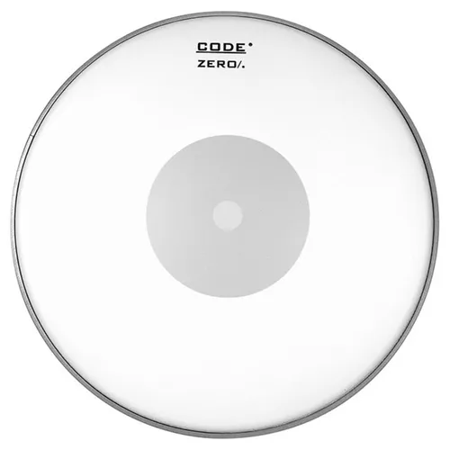 Code Zero Coated Snare Batter Black Dot 14