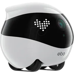 Enabot EBO Air 2: KI-Begleitroboter mit HD-Video und Auto-Tracking - Überwachungskamera mit 2K HD-Qualität, personalisierbaren Gesichtsausdrücken und automatischer Heimkehr-Funktion für ununterbrochene Einsatzbereitschaft.