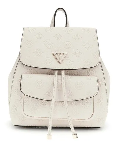 Guess Cresidia City Rucksack 25 cm in beige von GUESS