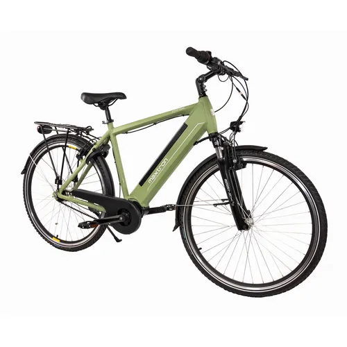 MAXTRON Trekking E-Bike MT-11X mit Mittelmotor - E-Bike mit 250W Mittelmotor, integrierter 10Ah Lithium-Ionen-Batterie und einer Reichweite von bis zu 100 km - ideal für lange Ausflüge und komfortable Touren.