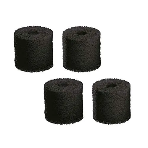 OASE 48024 Ersatz Carbon Filterschwamm Set für BioMaster Aquarium Außenfilter, 4 Stück, schwarz