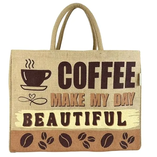 Domelo Einkaufstasche XXL Jute Tasche faltbar für Damen - Vielseitige Einkaufstasche für Alltag & Abenteuer: Mit 43x32x18 cm und 25 L Volumen ideal für Strand, Einkäufe oder Yoga. Robustes, wasserabweisendes Jutegewebe und praktisches Reißverschlussfach für Ordnung.