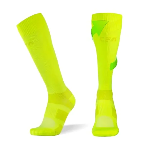 CFA V1 | 2x Paar | Kompressionsstrümpfe Damen & Herren | Ideal fürs Laufen, Fitnessstudio, Radfahren, Muskelerholung oder Workouts - Kompressionsstrümpfe Herren & Damen | Nachhaltige Dänisches Design