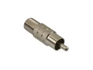 F-Adapter, Kupplung/Cinchstecker