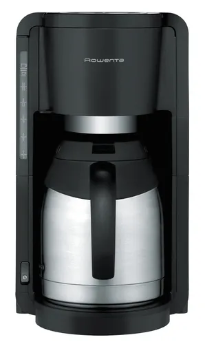 Rowenta Filterkaffeemaschine CT3818 Adagio Milano - 1,25l Edelstahl-Thermokanne, für 10-15 Tassen, mit Anti-Tropf-System und automatischer Abschaltung