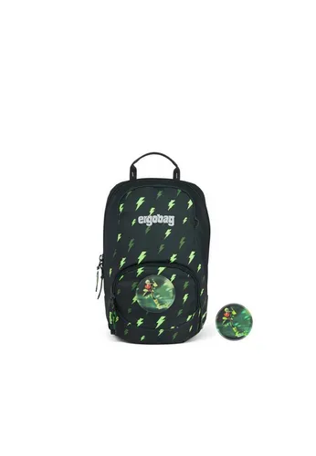 Ergobag Ease Small Kinderrucksack 30 cm - Bärtolomäus - Schulranzen für Kindergarten, ergonomisch gestaltet mit höhenverstellbarem Brustgurt und 100% recyceltem Material für nachhaltigen Einsatz.