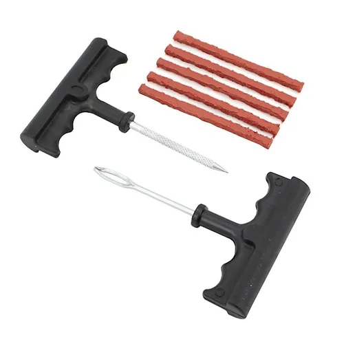 Reifenreparaturset mit klebstofffreiem Fräsmesser und Dichtstiften