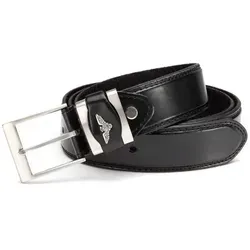 BEZLIT Ledergürtel Herren Breiter Anzug Jeans Gürtel (1-St) im klassischen Design schwarz 145 cm