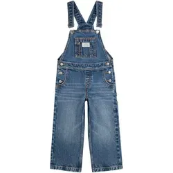 Levi's Kids Jeans-Latzhose Dunkelblau Größe 128 - Hochwertige Kinder-Latzhose von Levi's, verstellbare Träger und praktische Taschen, ideal für aktive Kinder und modische Outfits.