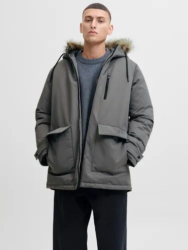 Jack & Jones Parka JJCHARLIE DETACHABLE FAUX FUR PARKA