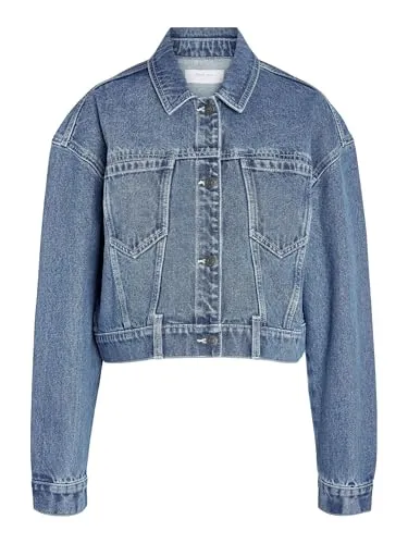 Produktbild Noisy may Damen Jeansjacke NMRONJA L/S CROP DNM JACKET VI433MB NOOS
