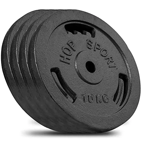Produktbild Hop-Sport 40 kg Gusseisen Hantelscheiben 30mm