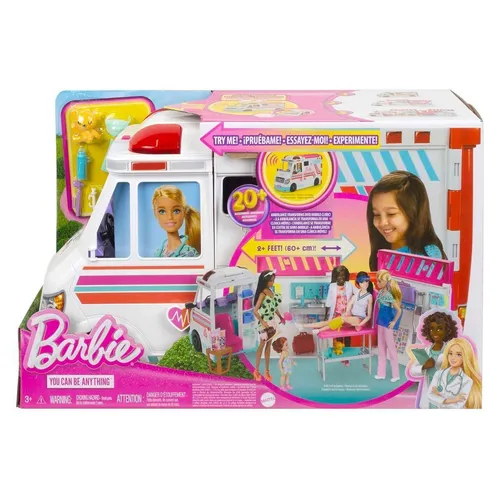 Barbie 2-in-1-Krankenwagen Spielset