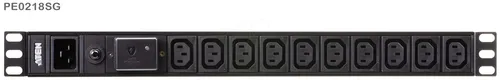 ATEN 1U Basis-PDU mit Überspannungsschutz - Zubehör, USV Zubehör - Robuste Stromverteilungseinheit mit 3840 VA Leistung und Überspannungsschutz, ideal für Rackmontage und zuverlässige Energieverteilung.