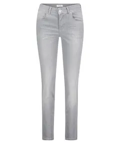 ANGELS Straight-Jeans CICI in Slim Fit grau 46 - Jeans in Slim Fit-Passform für einen modernen Look, aus elastischem Material für hohen Tragekomfort und ideal für den Alltag.